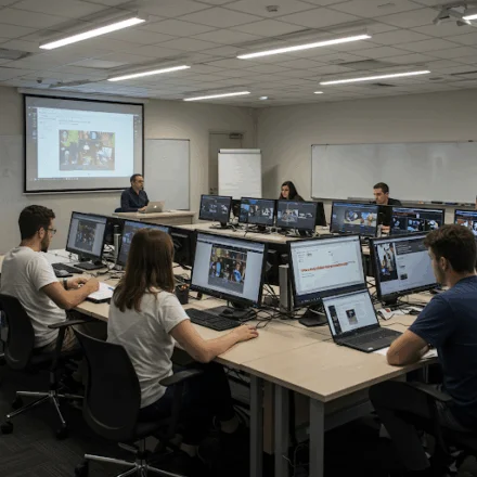 alquiler monitores para formaciones Terrassa