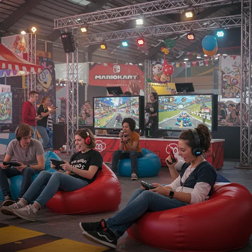 alquiler nintendo switch Girona para eventos