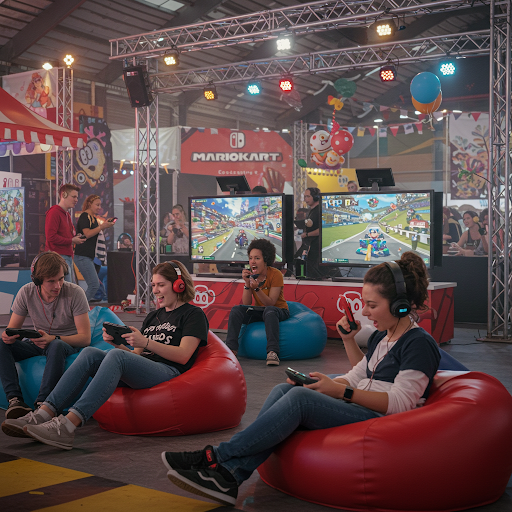 alquiler nintendo switch Girona para eventos